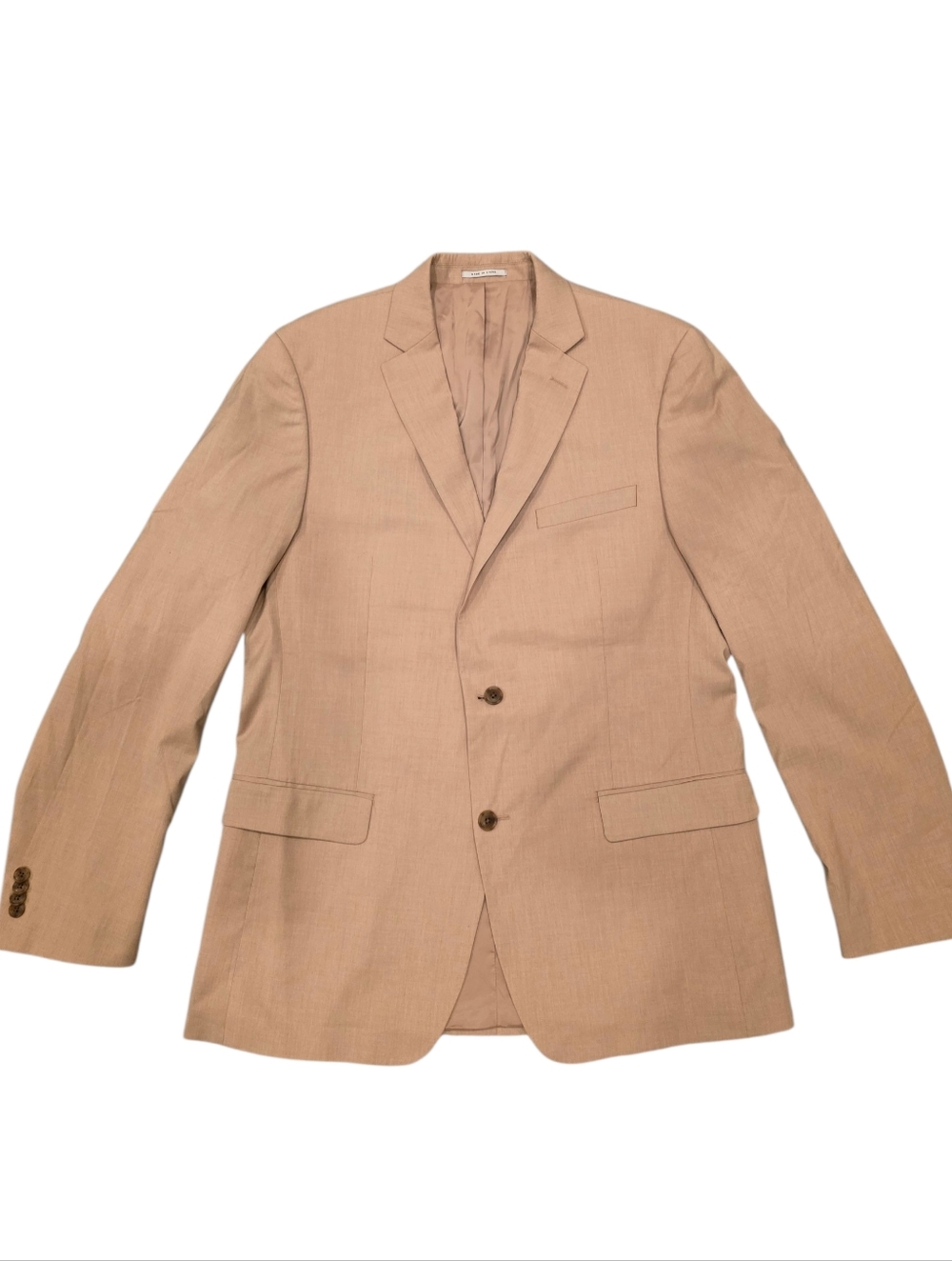 ALFANI Men's Slim-Fit Stretch Solid AlphaTech Suit Jacket Caramel Tan 42L NWOT